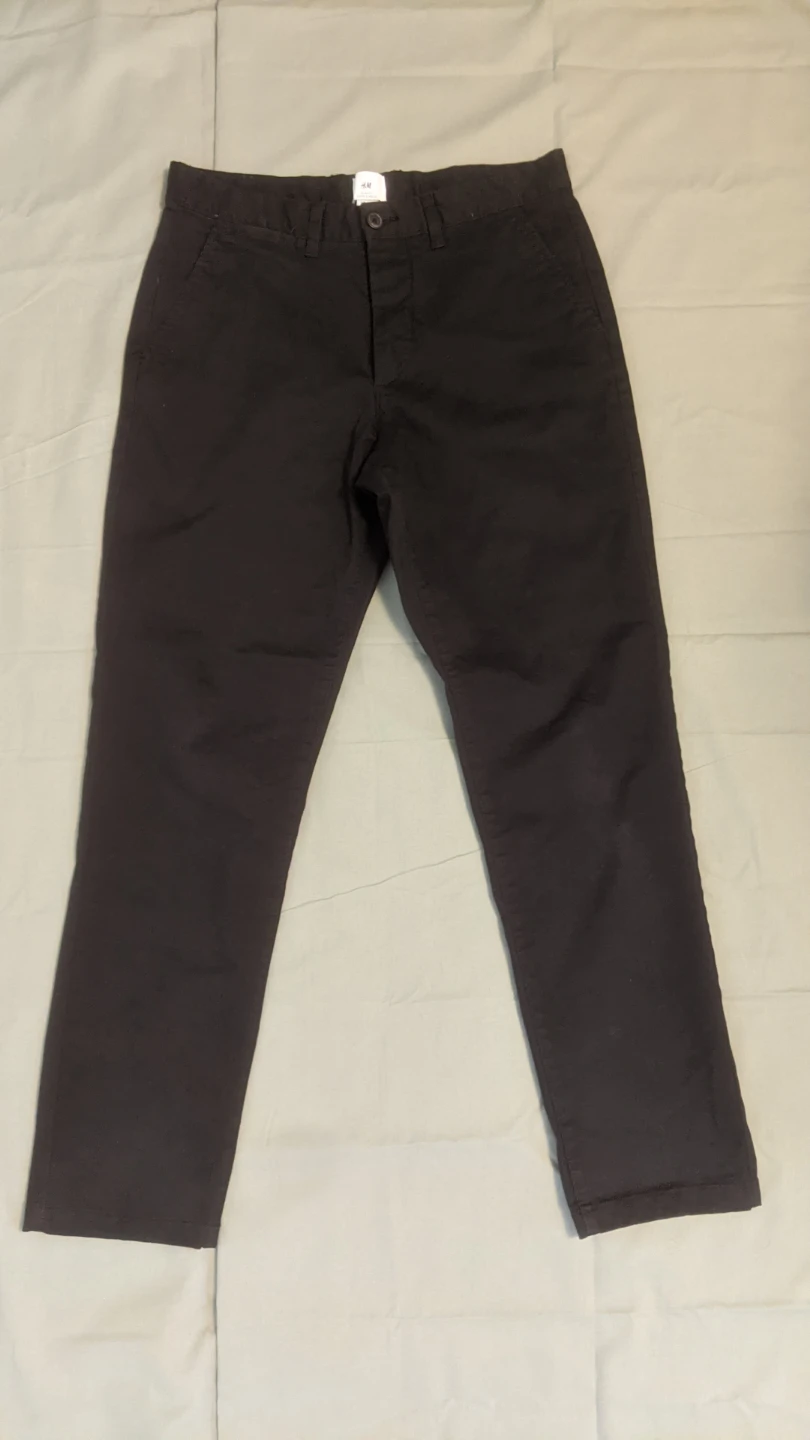 Black H&M Slim Pants (Men US 31/32)