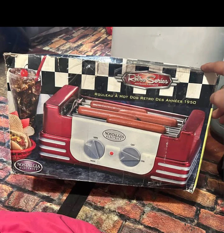 Nostalgia Retro Series Electric Hot Dog Roller