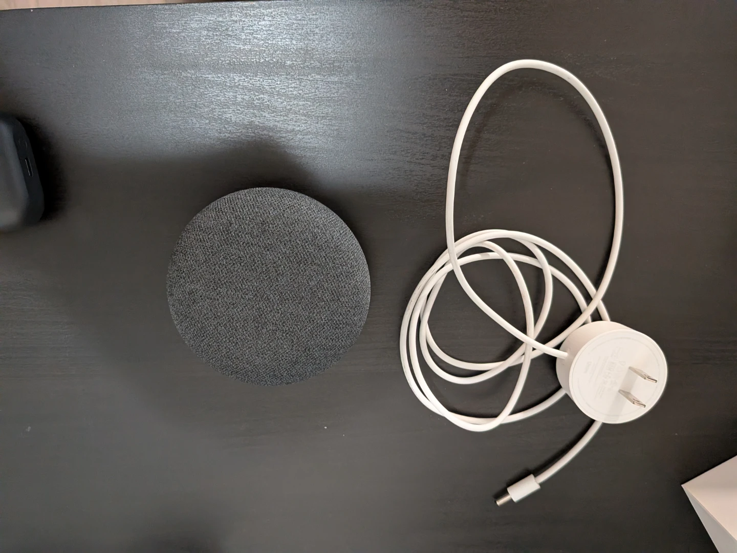 Google Nest Mini (2nd Gen) Smart Speaker - Charcoal - photo 2