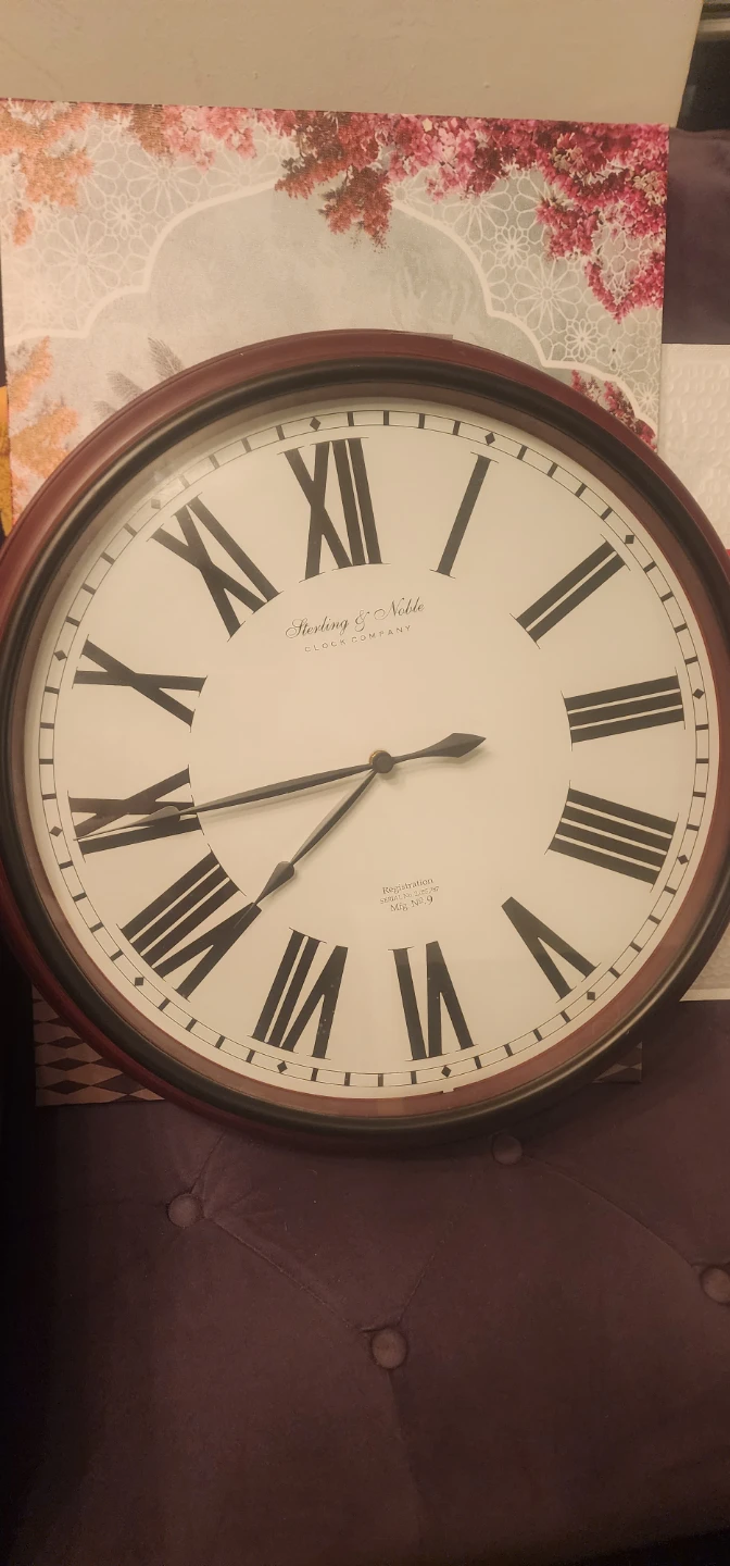 Sterling & Noble Clock Company Wall Clock