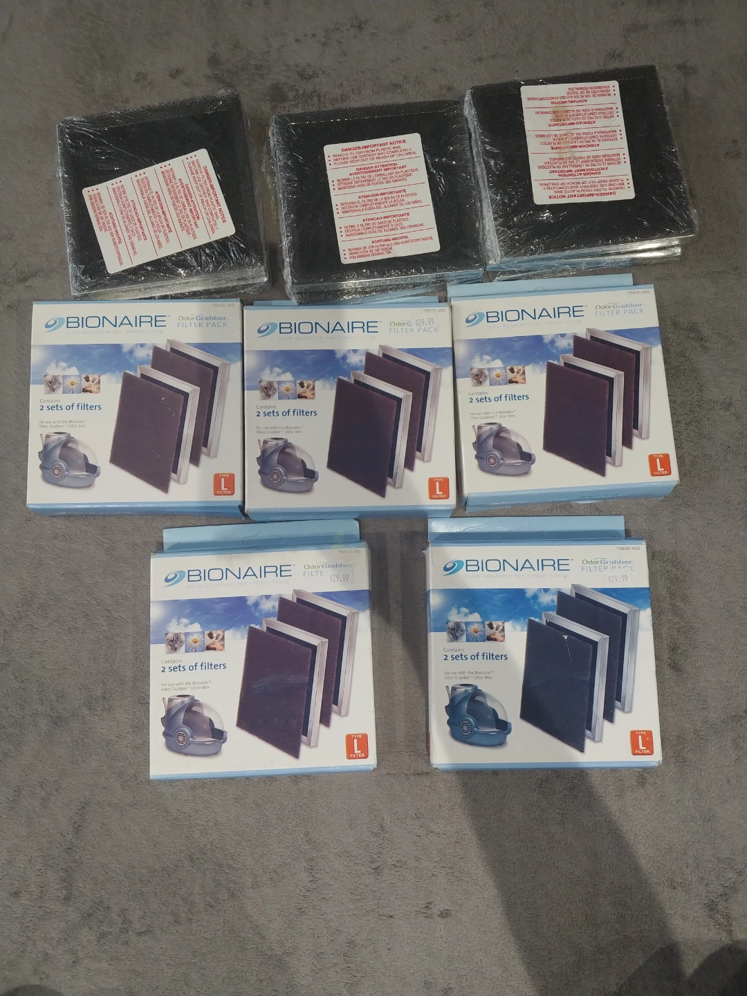 Bionaire OdorGrabber Filter Pack Type L - 2 Sets of Filters - photo 3