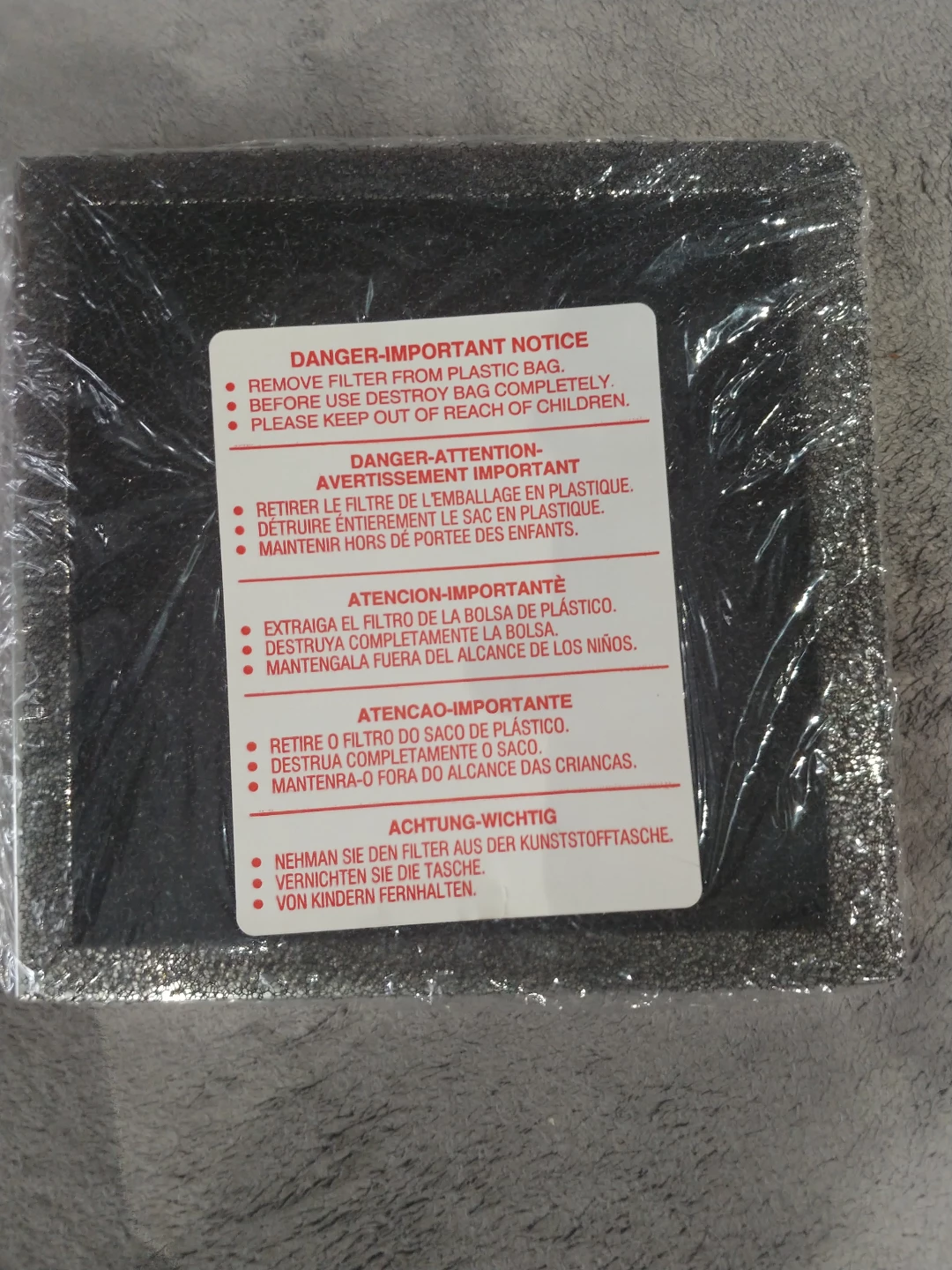 Bionaire OdorGrabber Filter Pack Type L - 2 Sets of Filters - photo 5