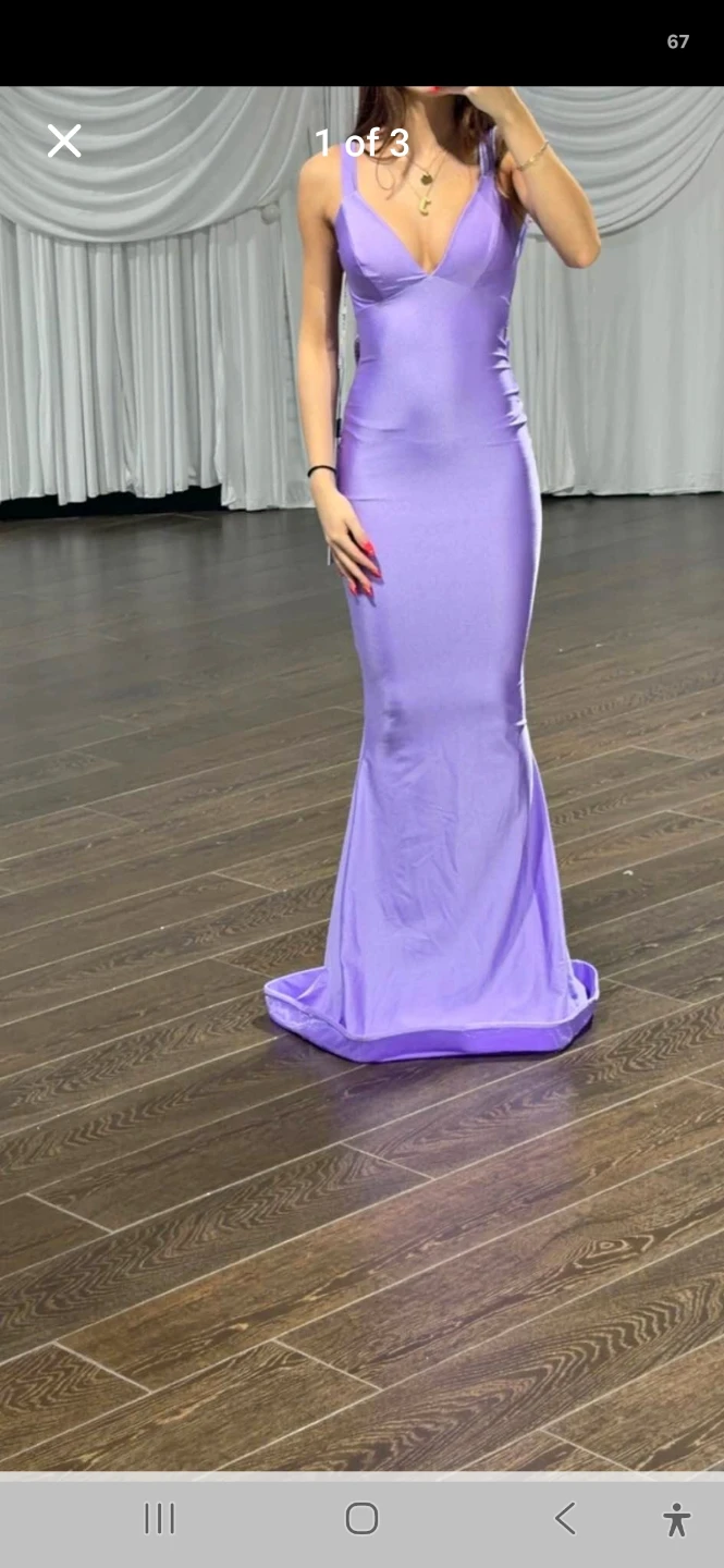 Jessica Angel Lavender Mermaid Gown XXS