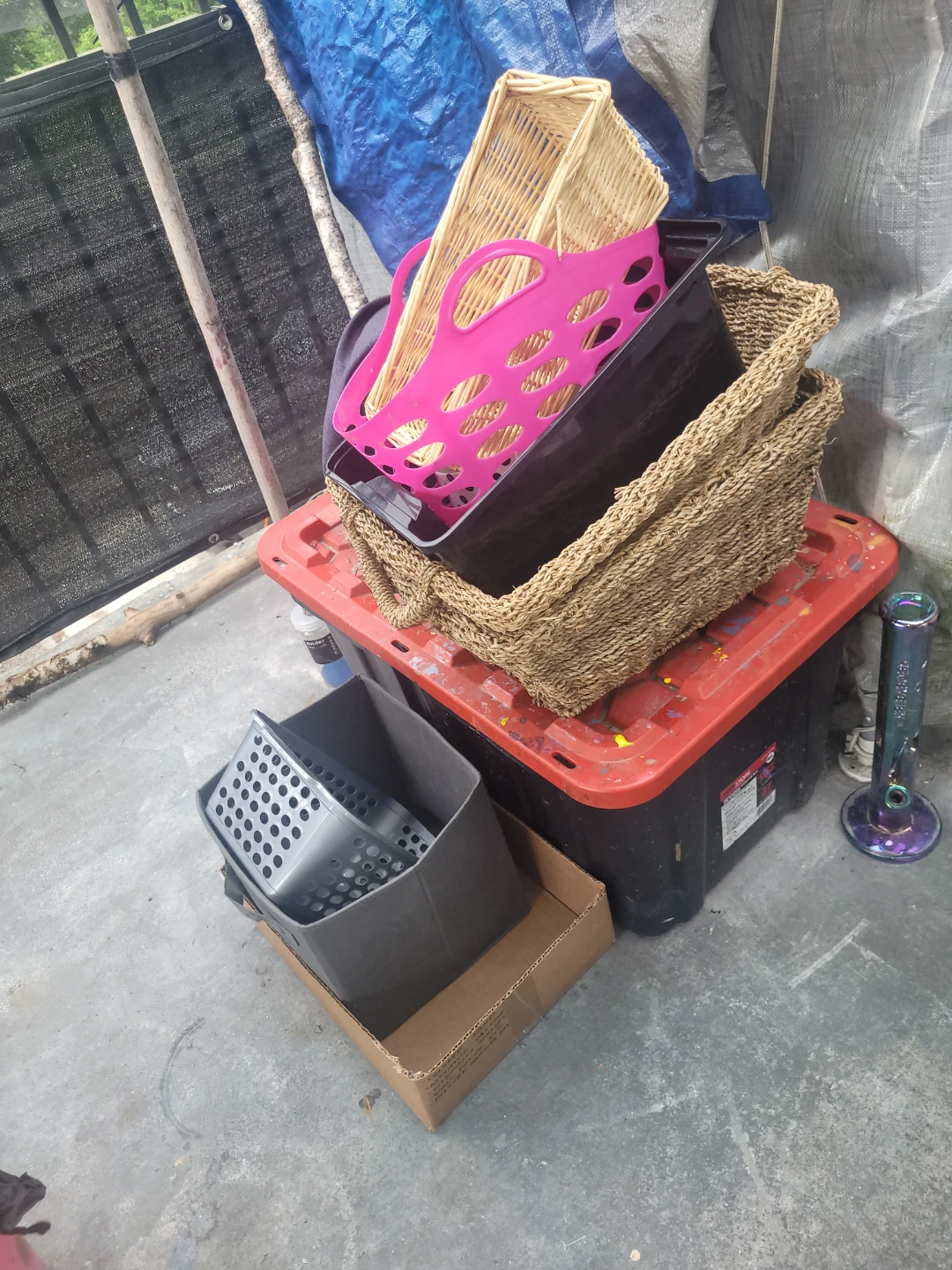 Assorted Storage Baskets Free