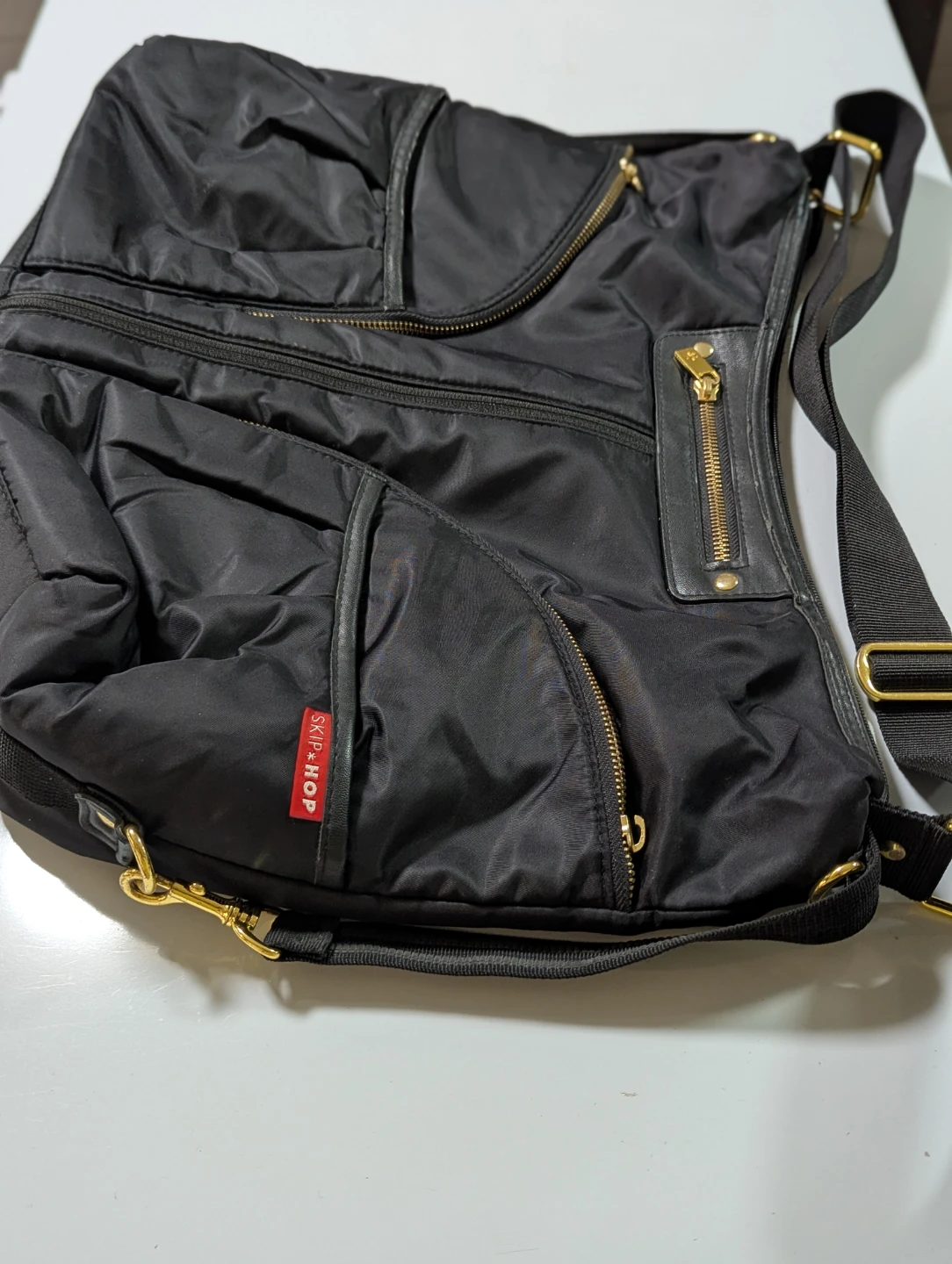 Skip Hop Black Diaper Bag