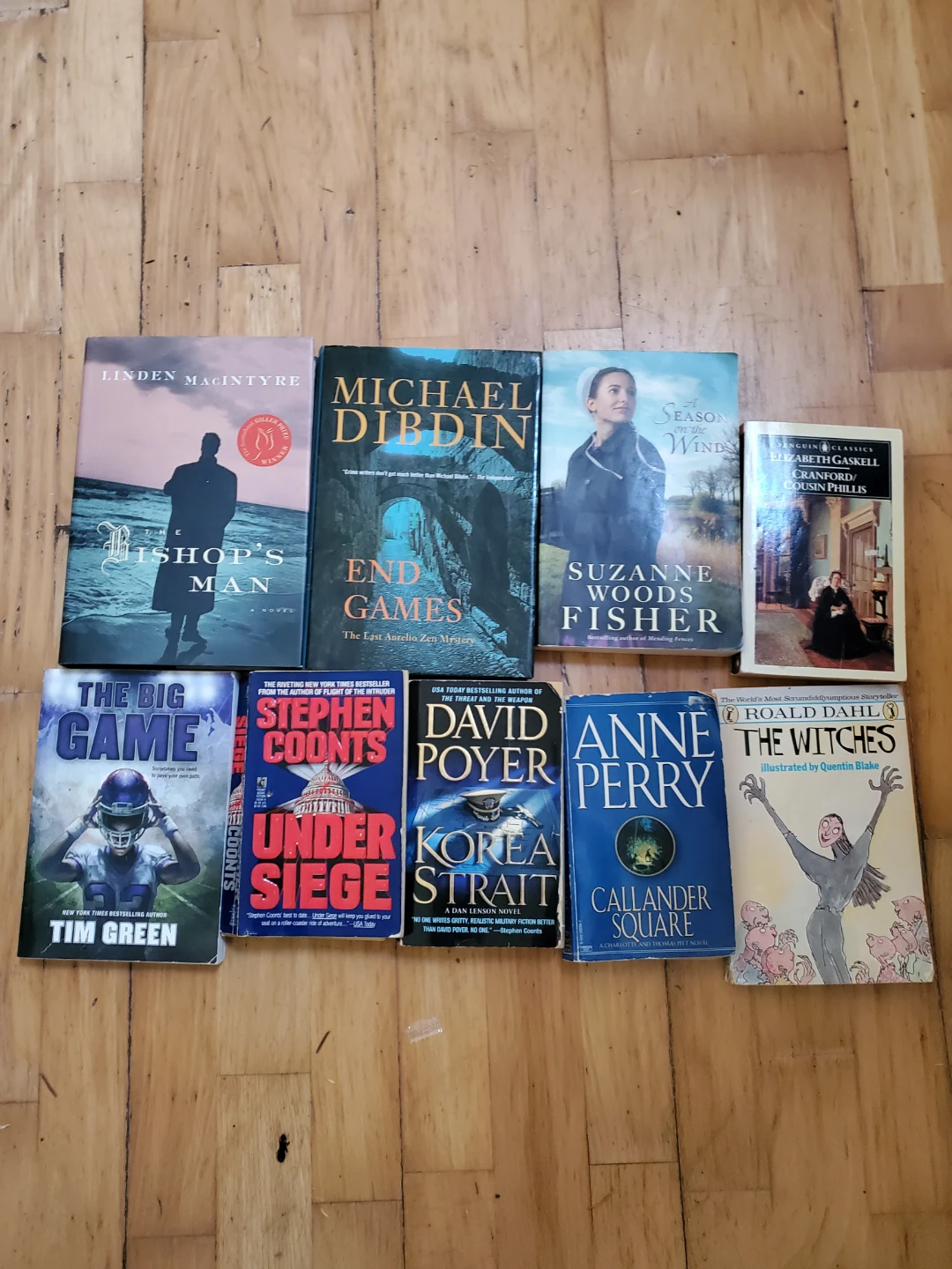 Collection of 8 Novels by Various Authors
