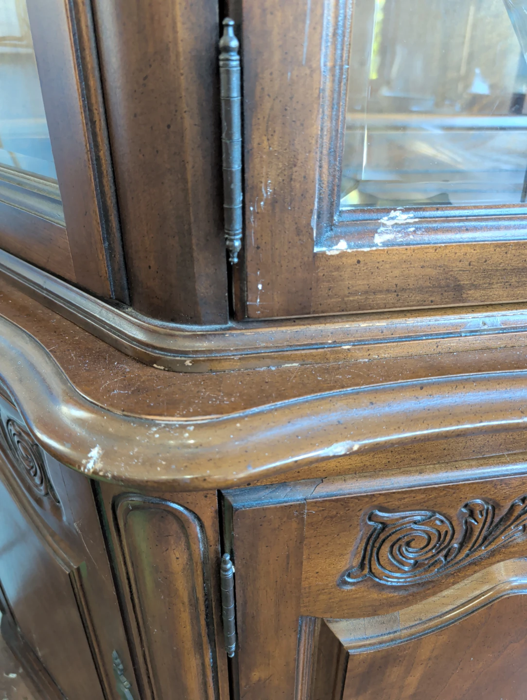 Corner China Cabinet with Glass Doors - photo 5