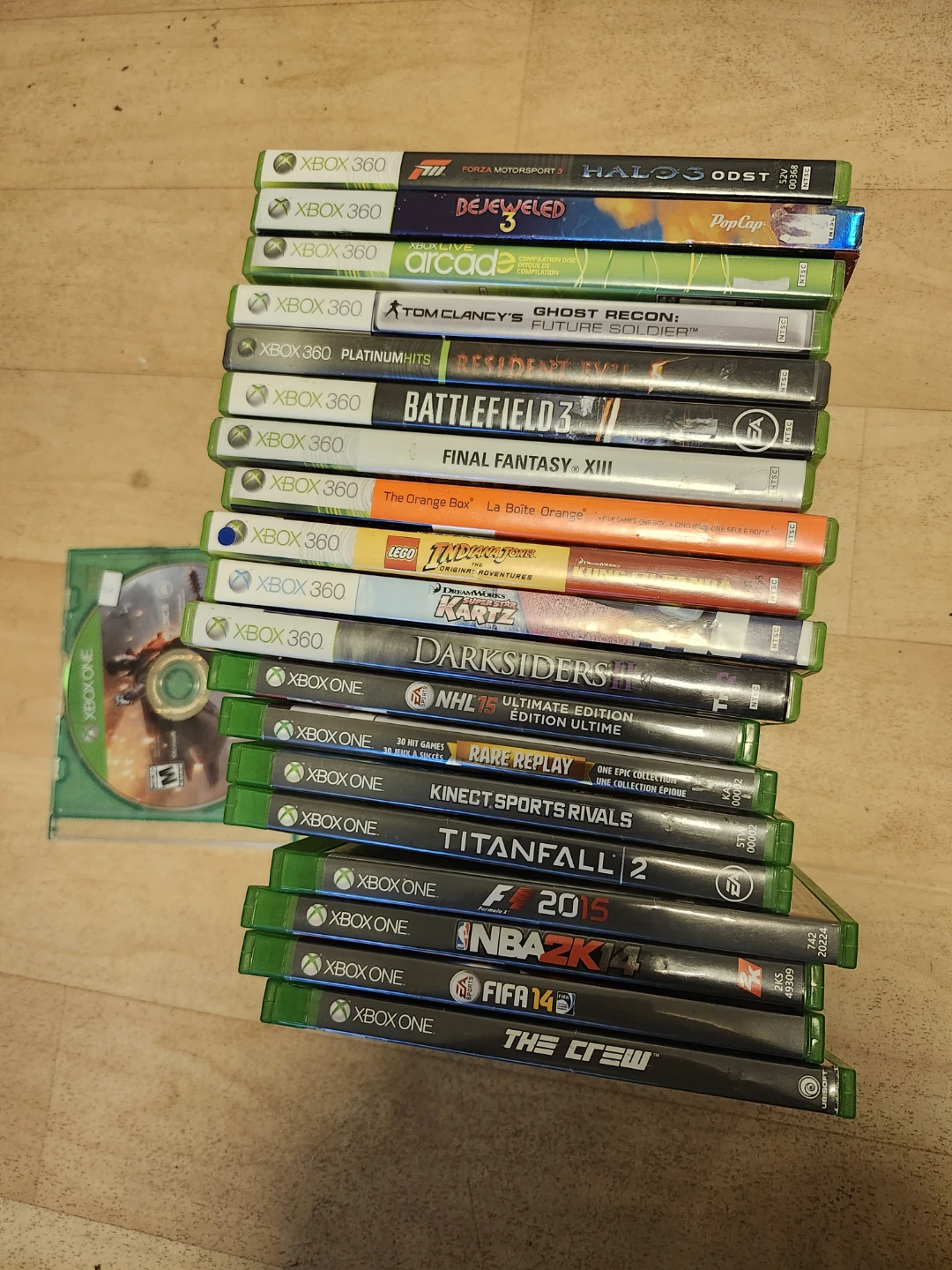 Xbox 360 and Xbox One Game Collection