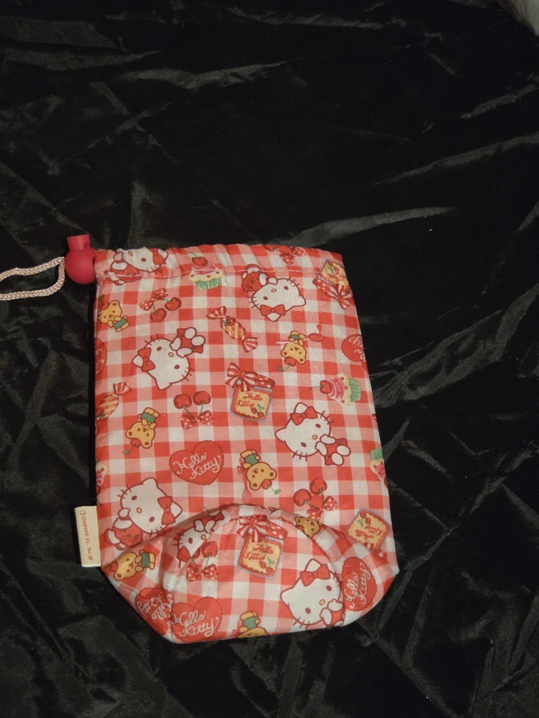 Hello Kitty Drawstring Pouch Bag