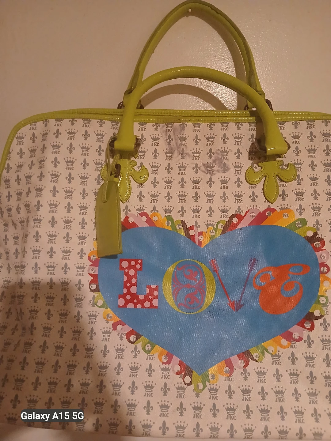 J K C LOVE Heart Tote Bag - photo 2