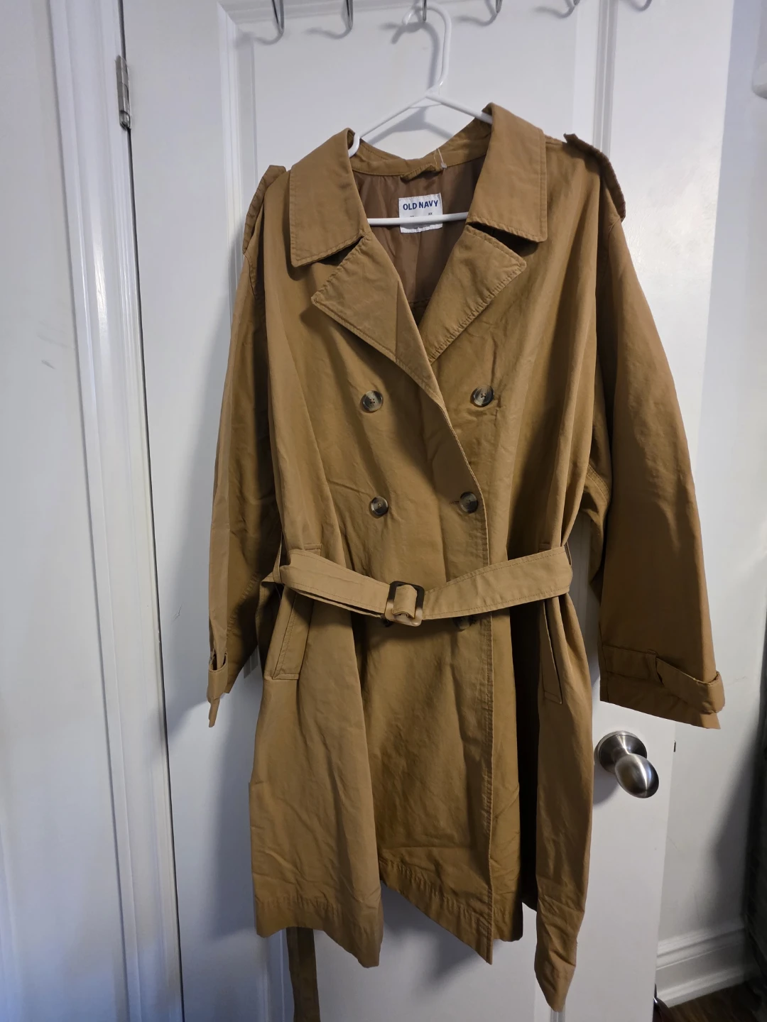 Old Navy Water-Resistant Trench Coat - Size 2X