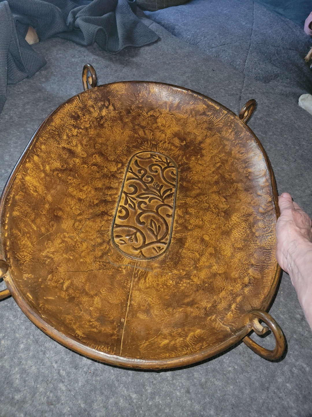 Decorative Metal Tray - photo 3