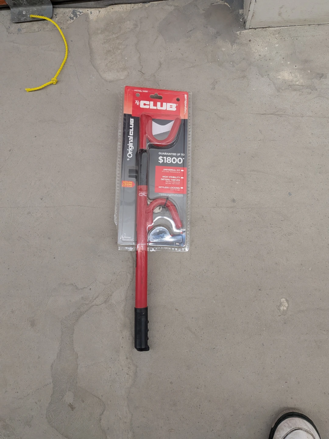 The Club Original Steering Wheel Lock