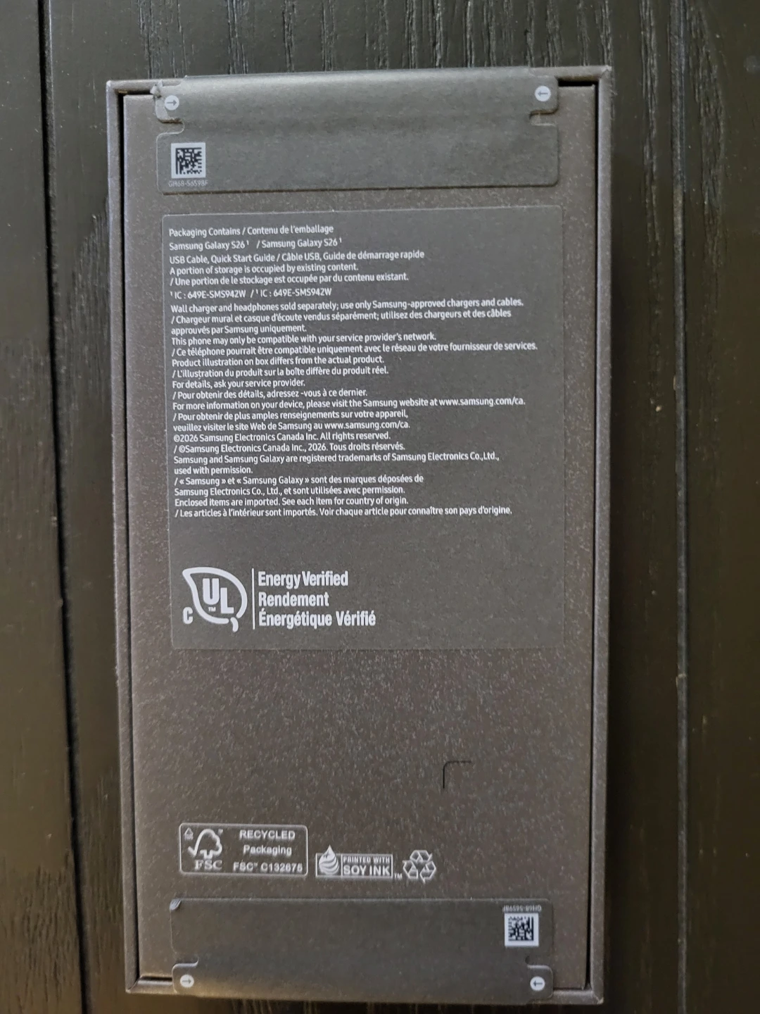 Samsung Galaxy S26 Smartphone Sealed - photo 2