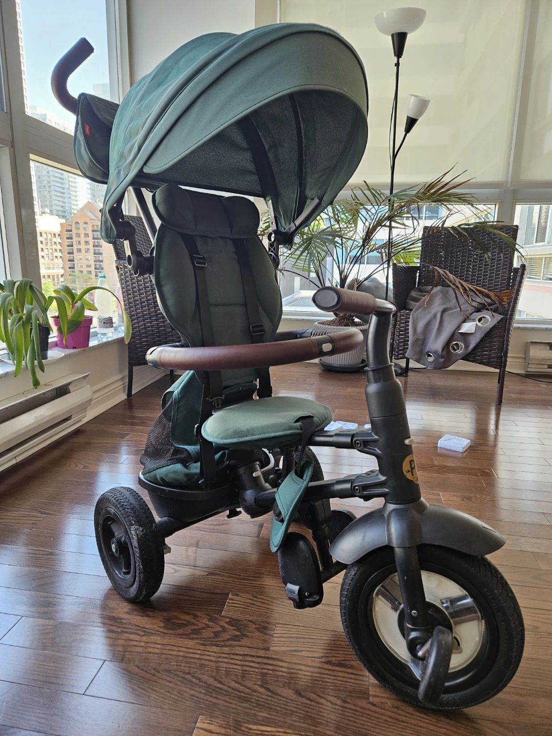Q Play Rito Plus Folding Trike Stroller