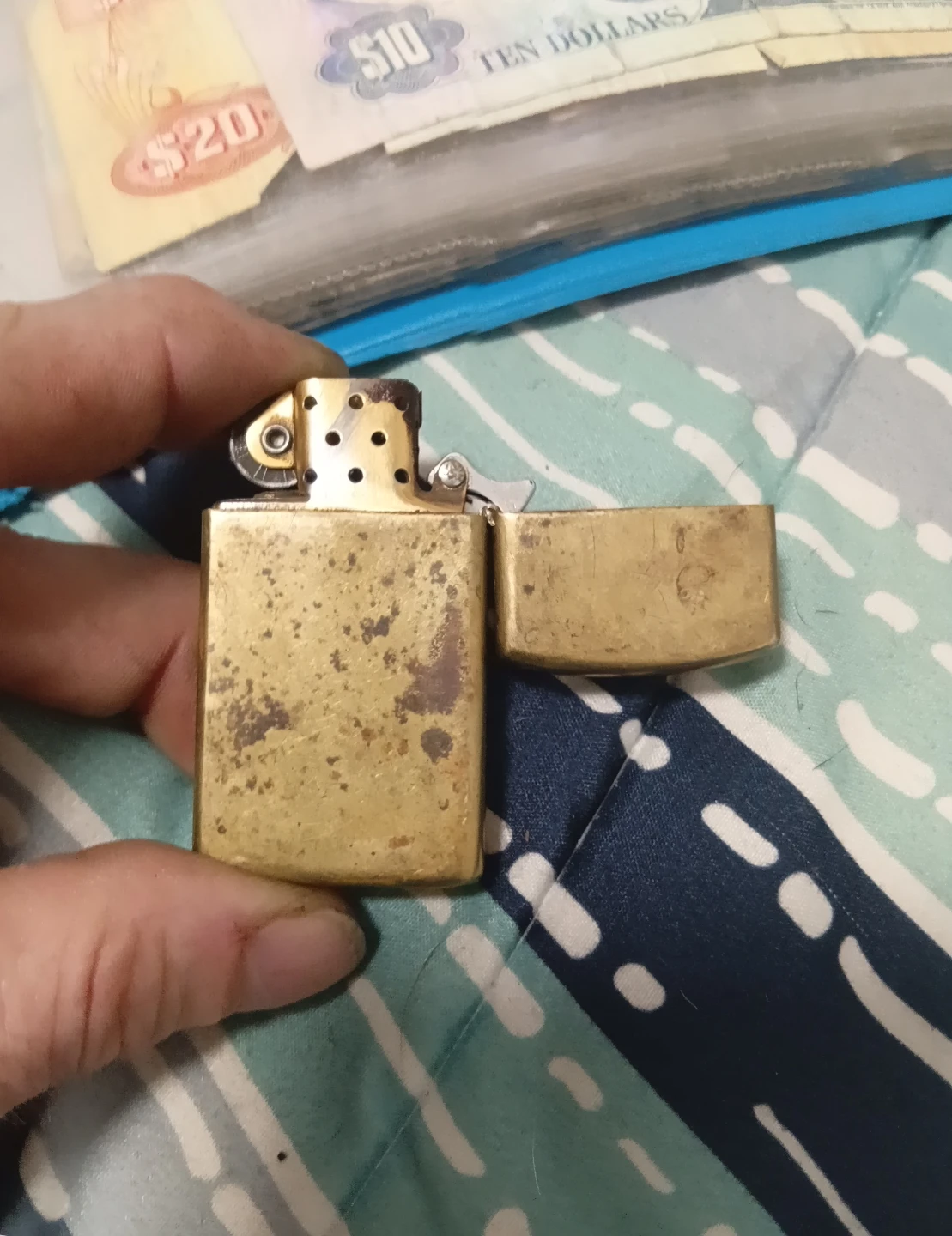 Zippo Brass Lighter