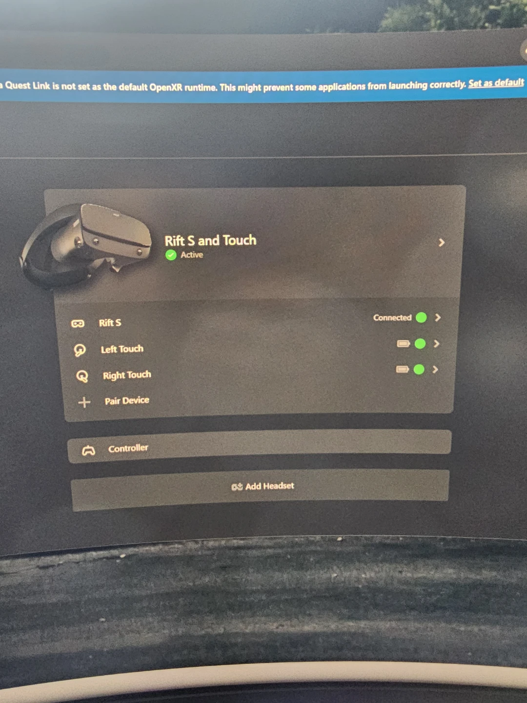 Oculus Rift S VR Headset - photo 2