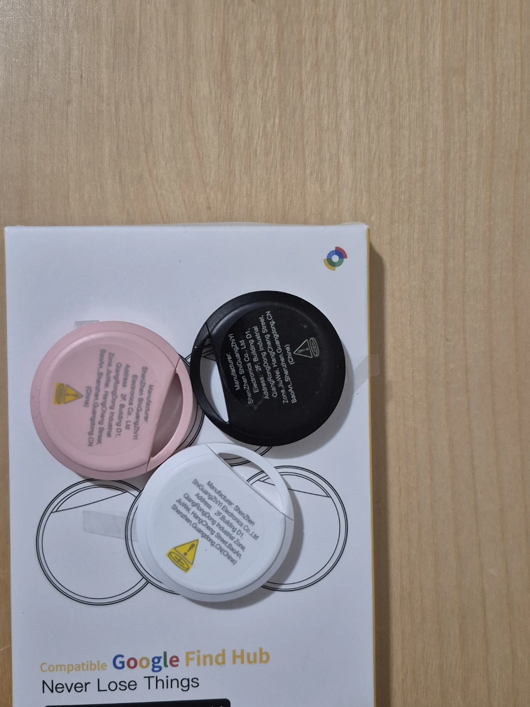 BNIB)Google Find Hub Smart Tag (3-Pack) - photo 3