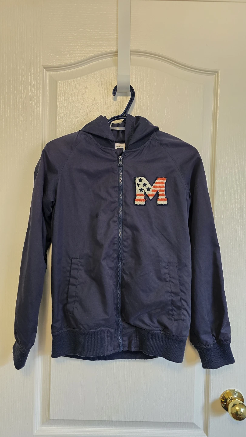 Boys TAPE À L'OEIL Navy Jacket - Size 14Y/164cm