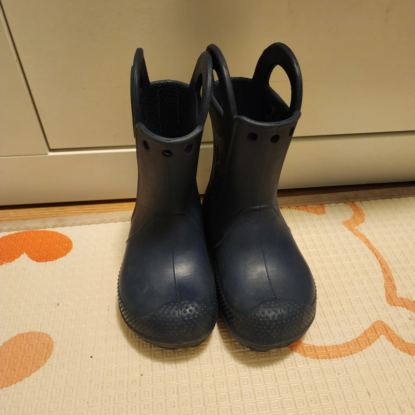 Crocs toddler Rain Boots - Navy Blue - Size 8 - photo 3