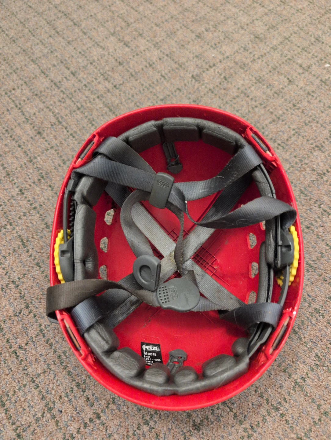 Red Petzl Ecrin-Roc Climbing Helmet - photo 5
