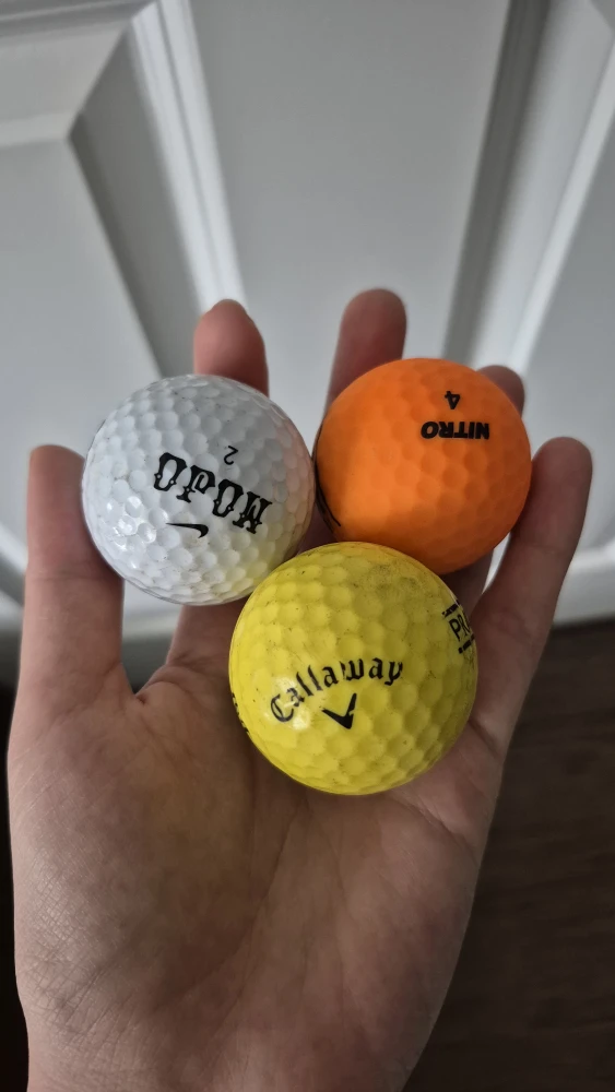 Mixed Brand Golf Balls - Callaway, Nitro, Nike