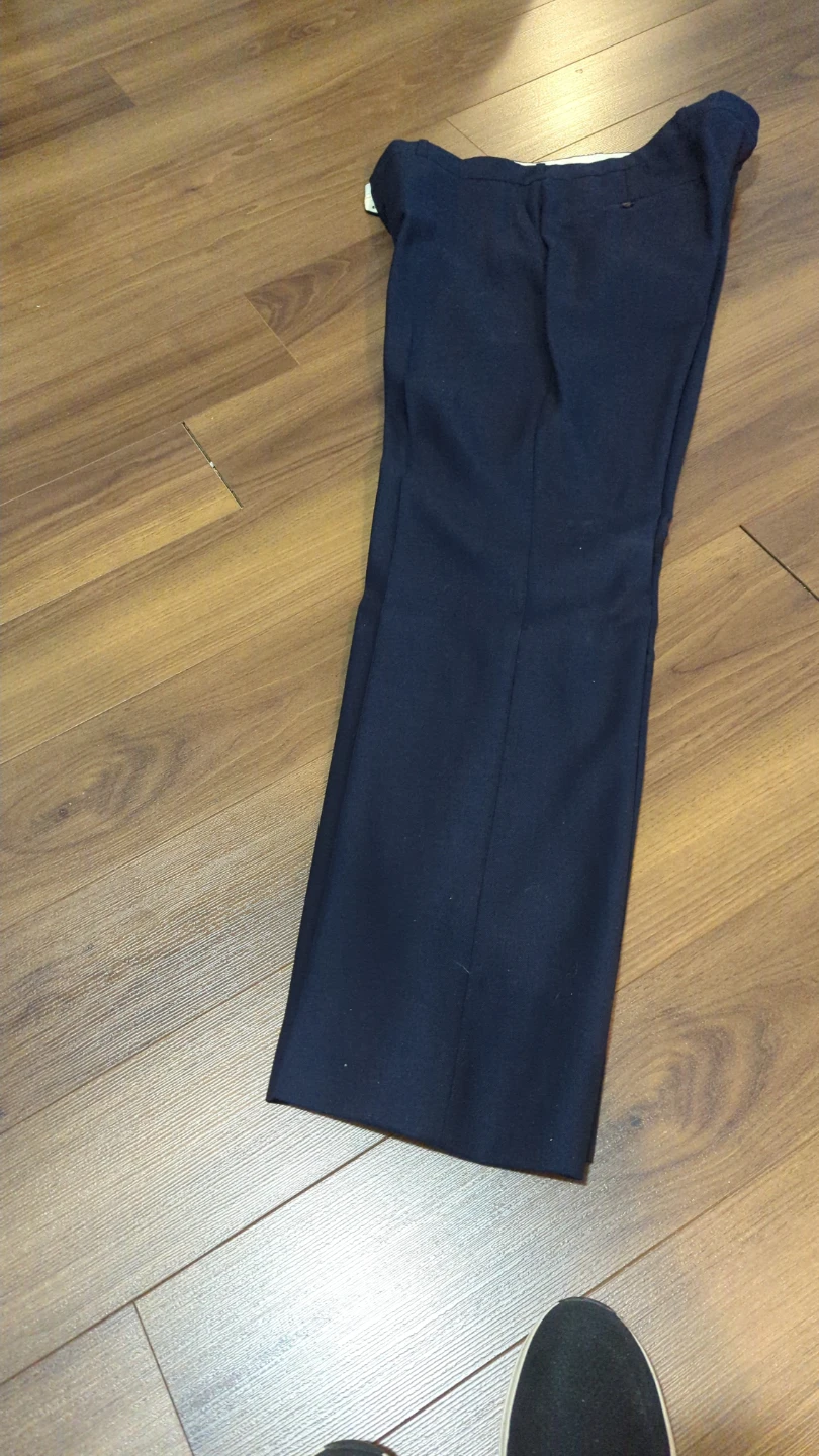 Tip Top Tailors Navy Wool Trousers