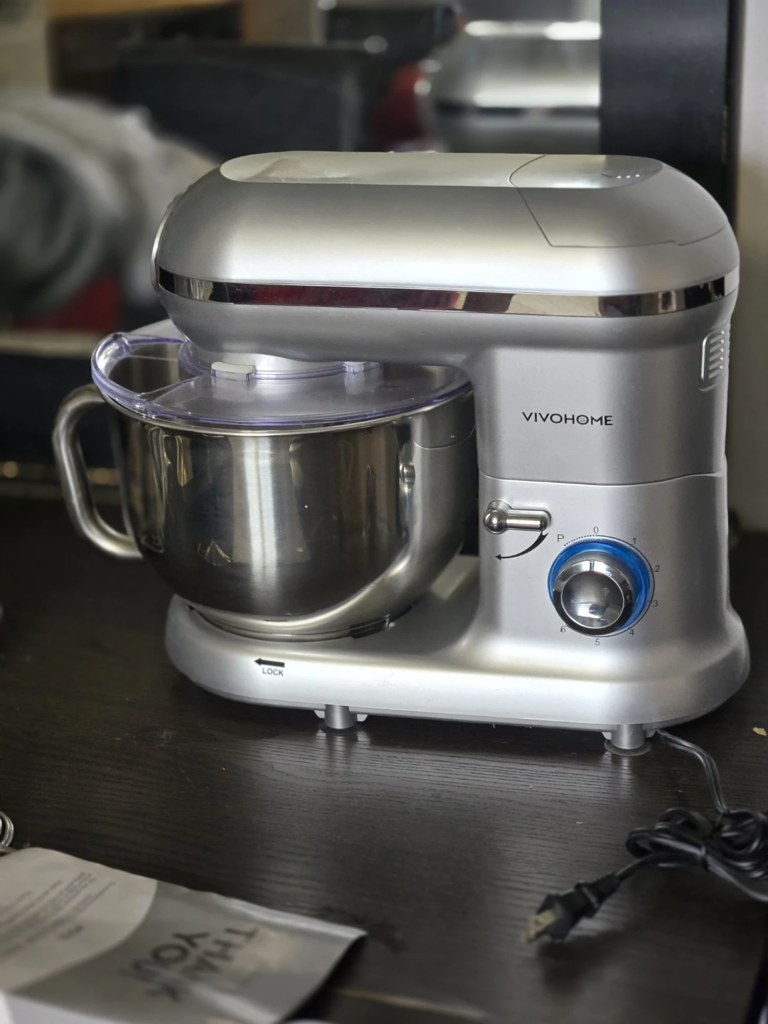 VIVOHOME 3-in-1 6QT Stand Mixer with Attachments