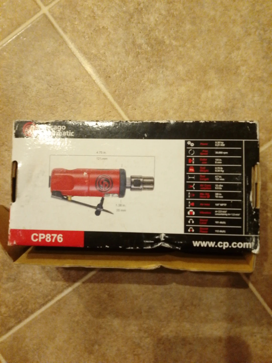 Chicago Pneumatic CP876 Die Grinder - photo 2