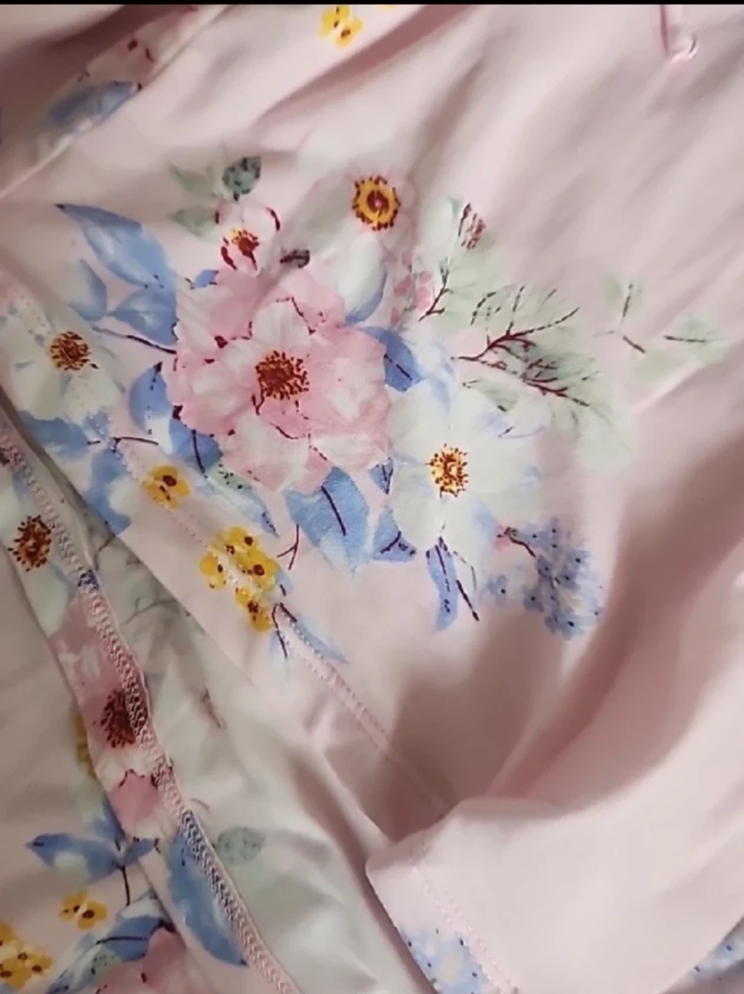 Flora Nikrooz Pink Floral Pajama Set L/G - photo 2
