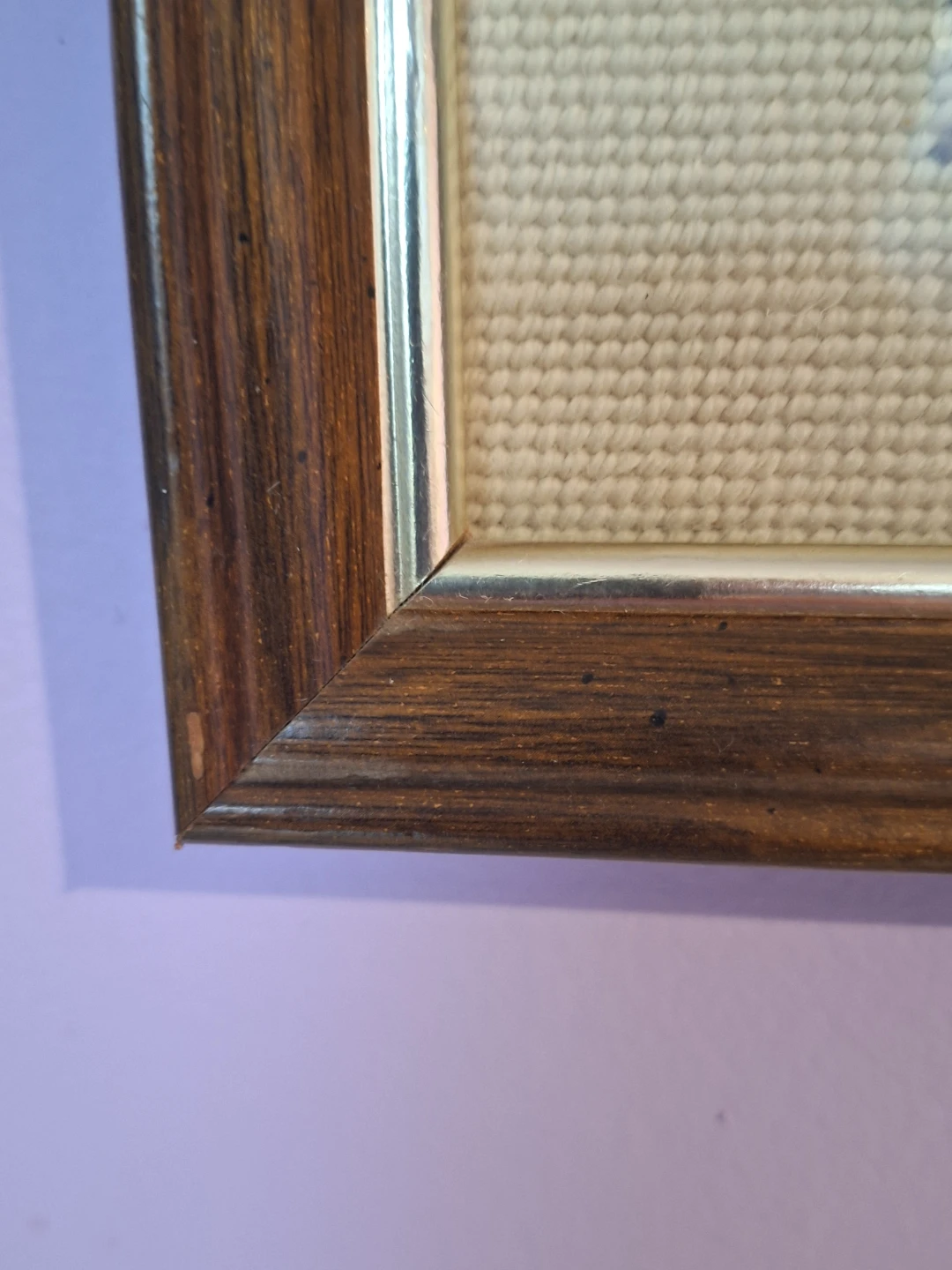 Framed Needlepoint Picture 14x10 inches - photo 3