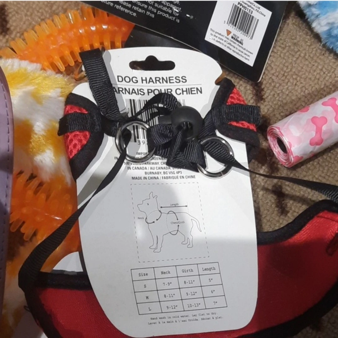 Lot of Dog Toys Harnesses poo bags - photo 5