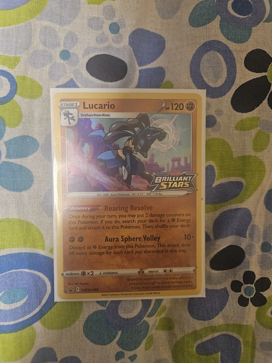 Pokemon TCG Lucario - Brilliant Stars
