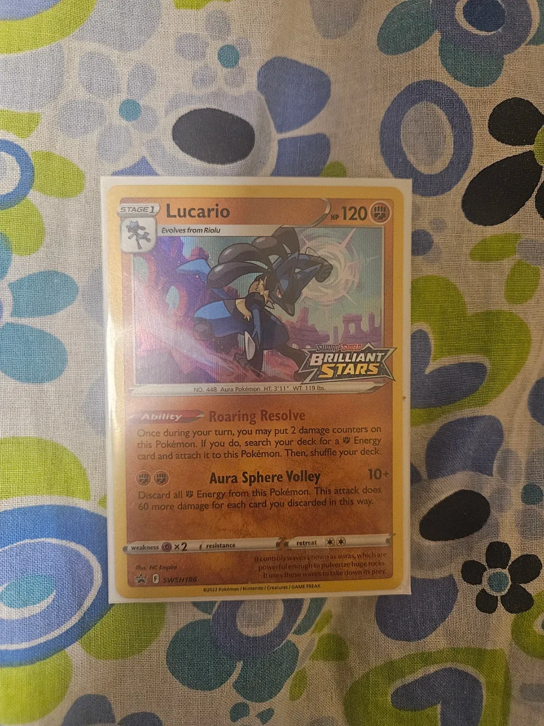 Pokemon TCG Lucario - Brilliant Stars
