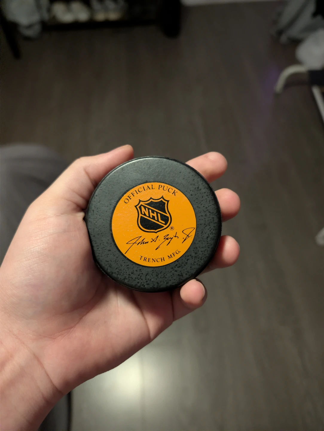 Vintage 1980s Official NHL Hockey Puck