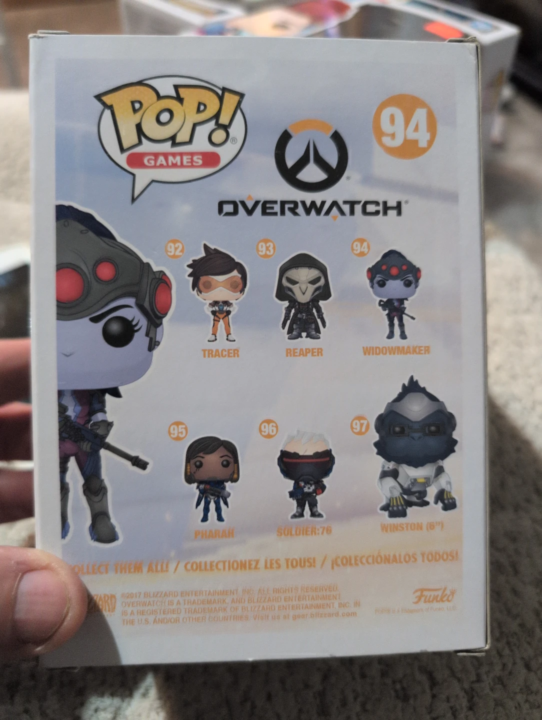Funko Pop! Overwatch Widowmaker Vinyl Figure #94 - photo 2