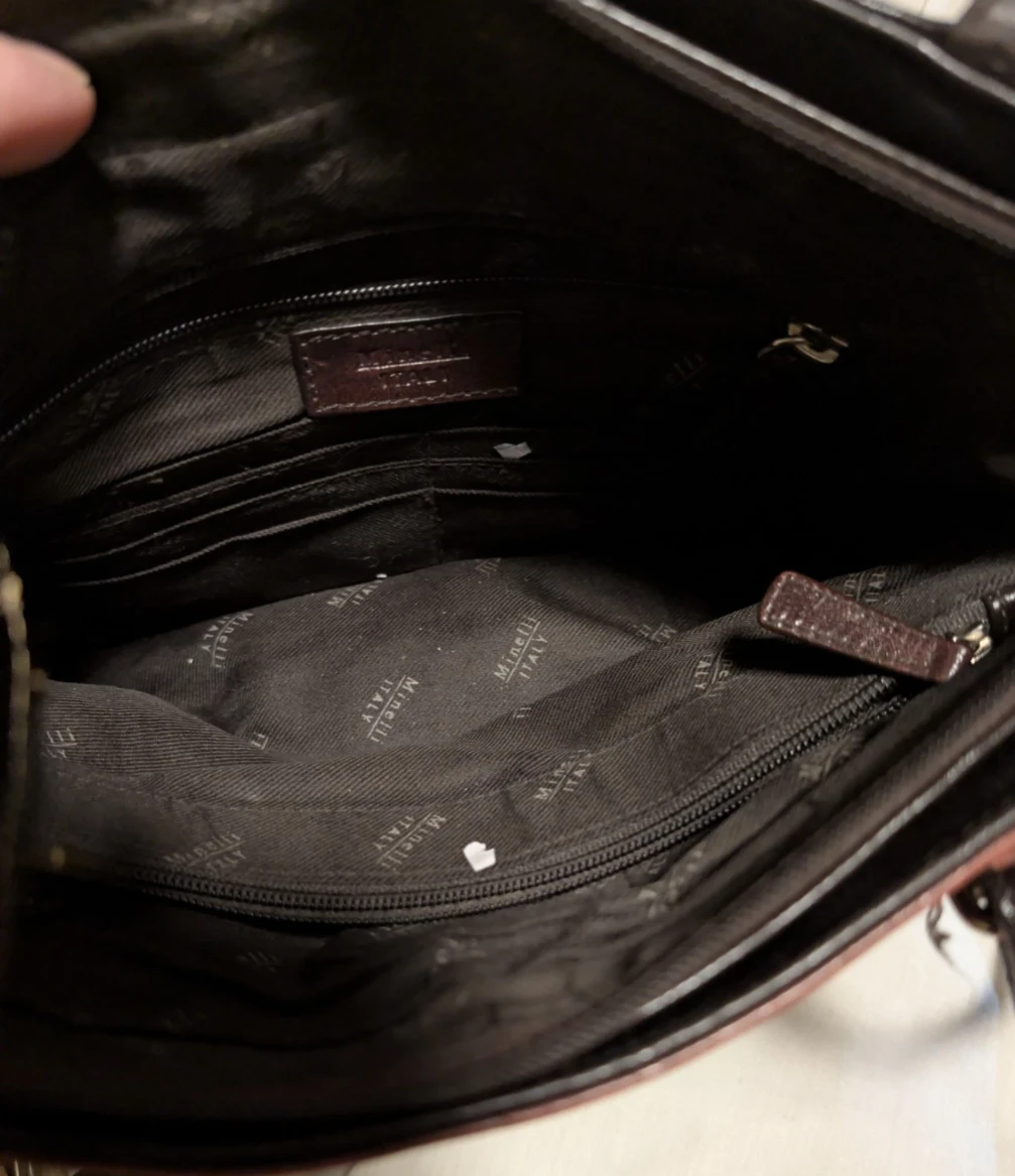 Minelli Italy Leather Shoulder Bag - photo 5