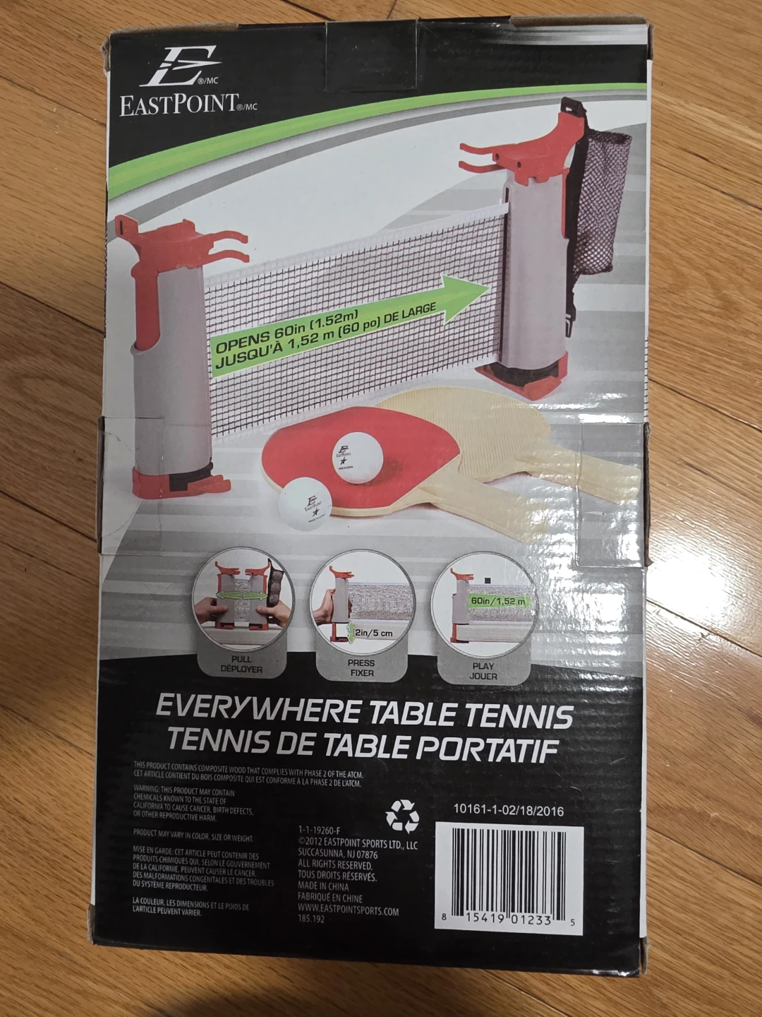 Eastpoint Sports Everywhere Table Tennis Set - photo 2