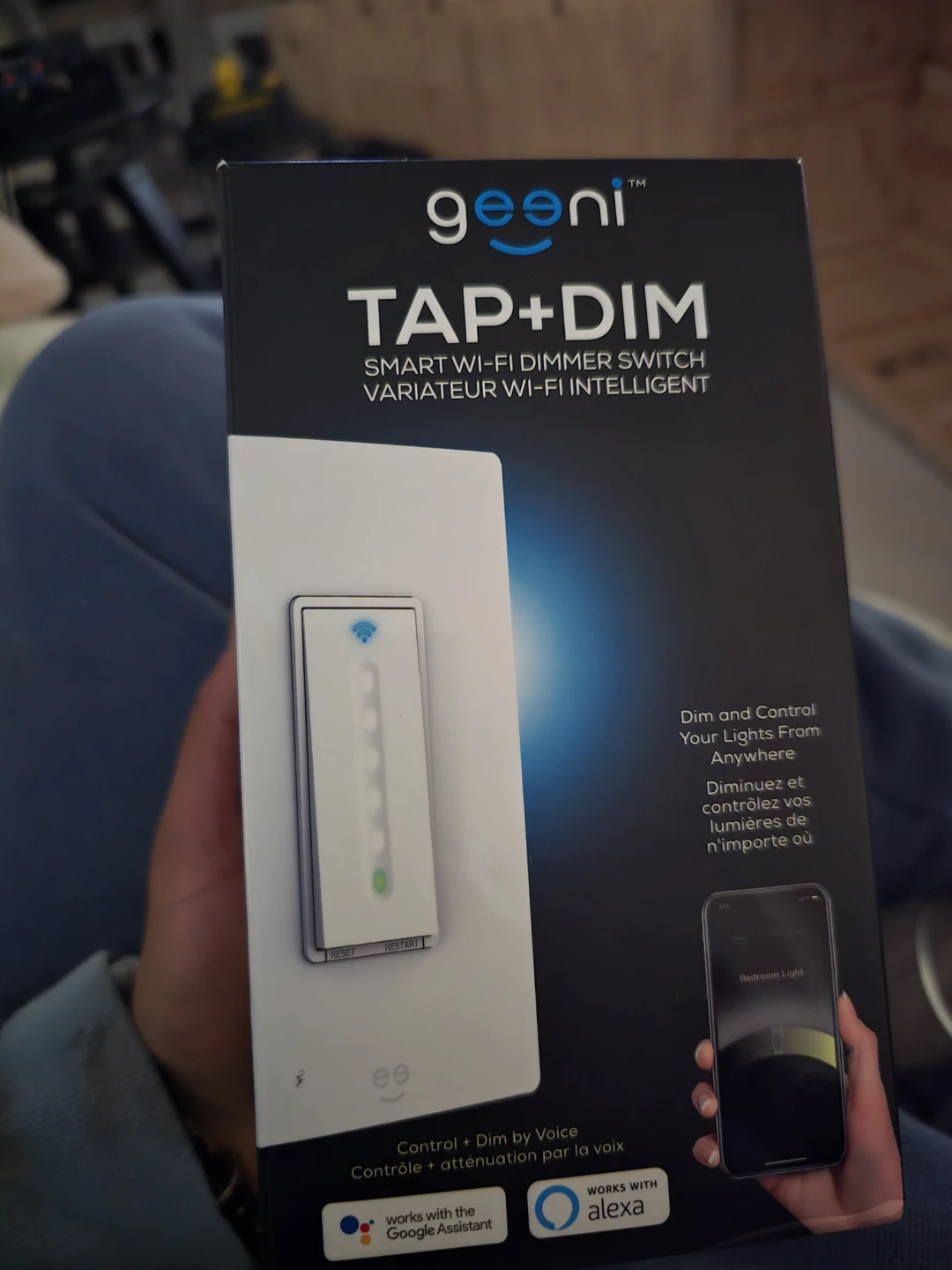 Geeni TAP+DIM Smart Wi-Fi Dimmer Switch
