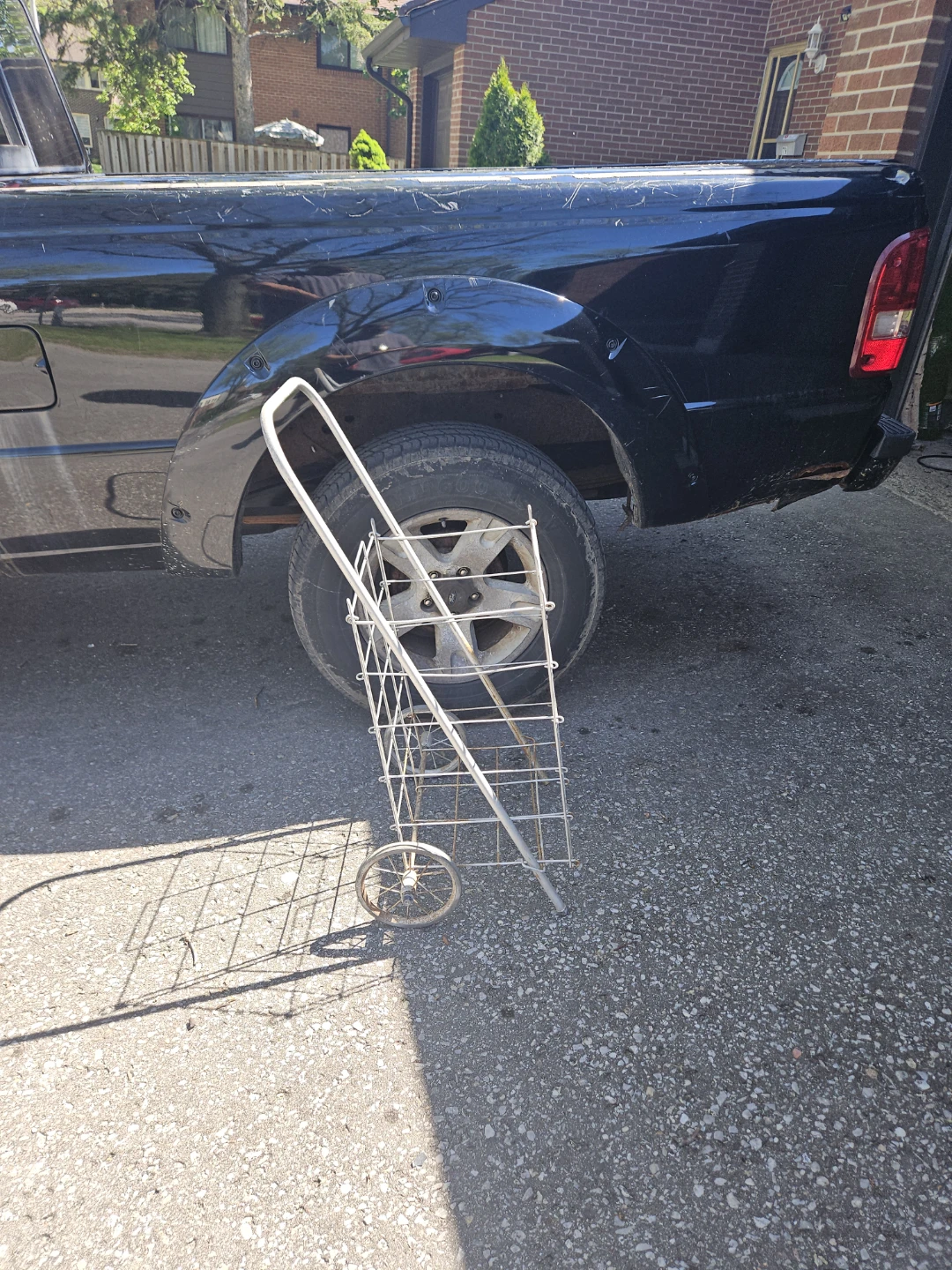 Vintage Wire Shopping Cart