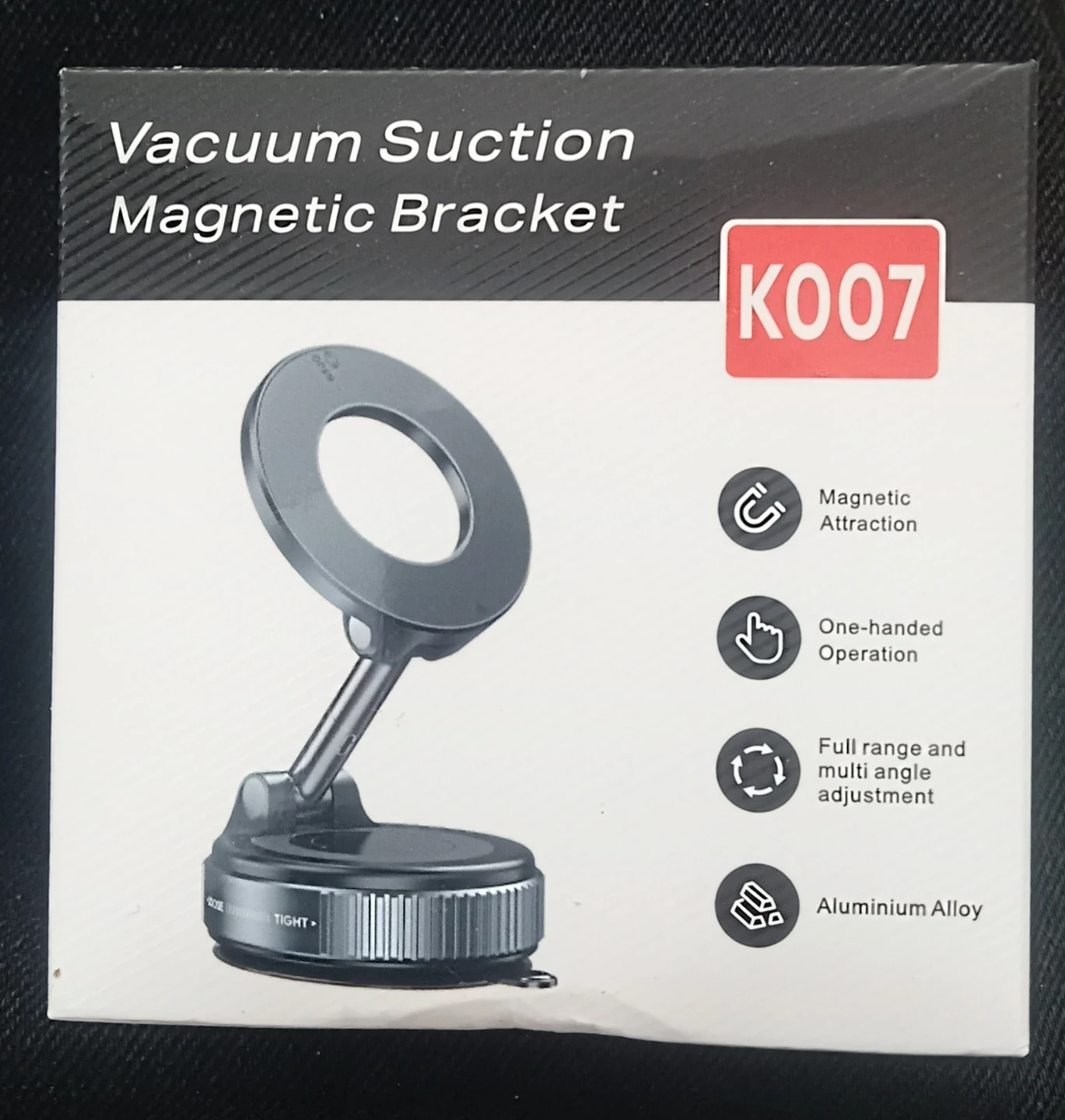 Vacuum Suction Magnetic Bracket