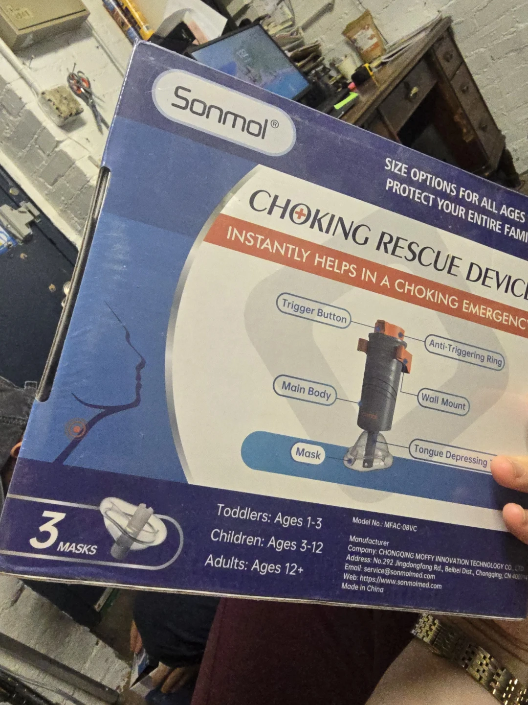 Sonmol Choking Rescue Device - photo 3