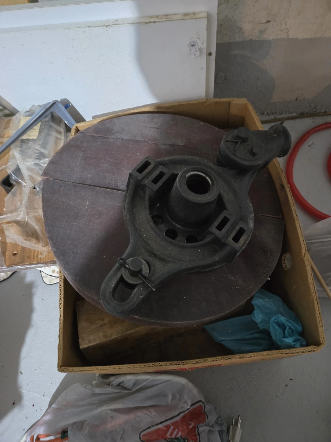 Vintage Wooden Fruit Press - photo 2
