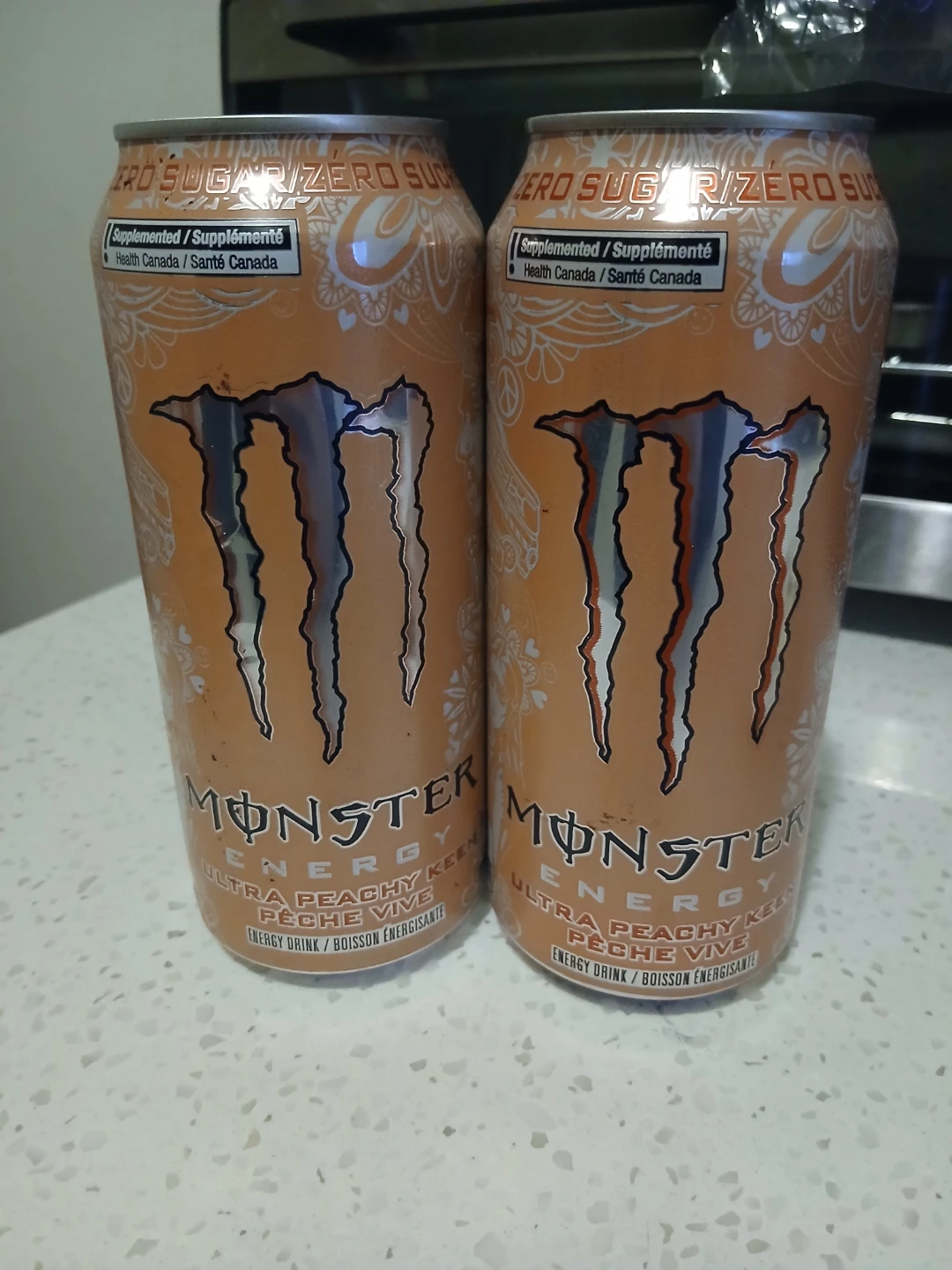 Monster Energy Ultra Peachy Keen Zero Sugar Energy Drinks