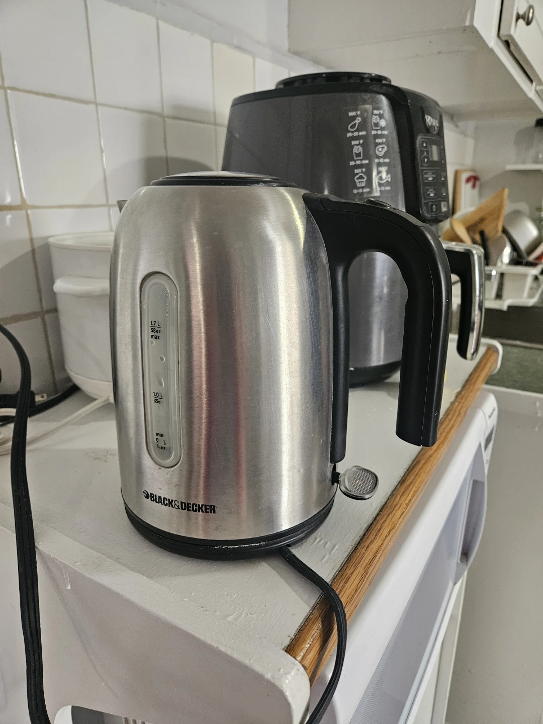 Black & Decker Electric Kettle 1.7L Stainless Steel