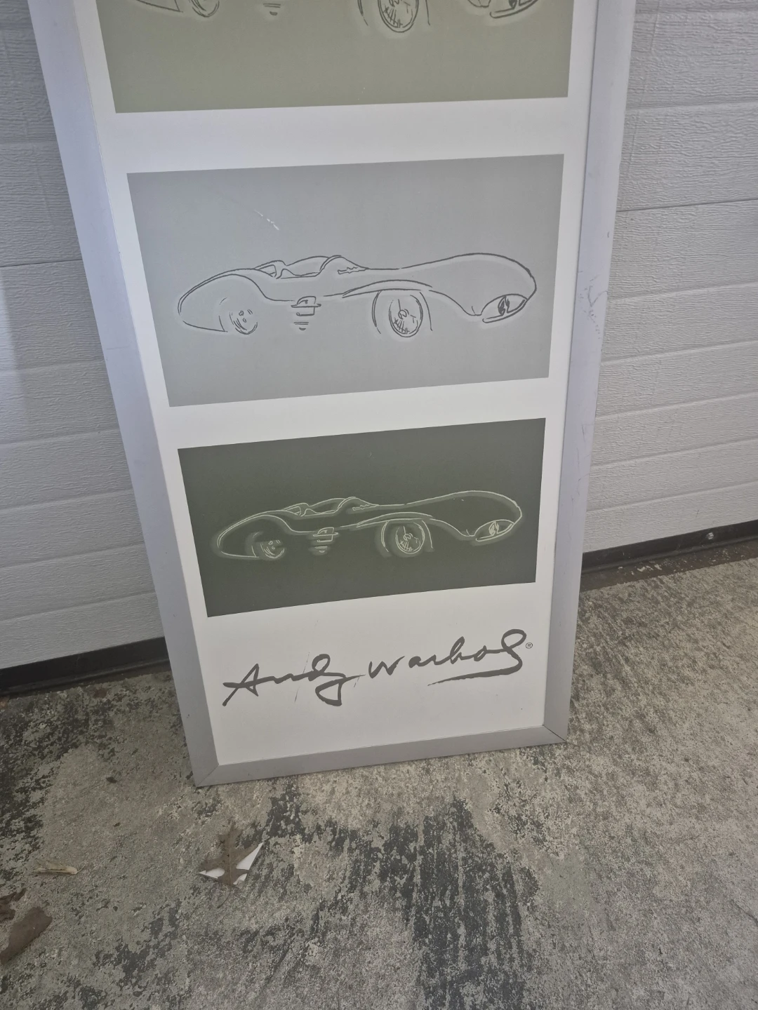 Andy Warhol "Car Series" Print - photo 2