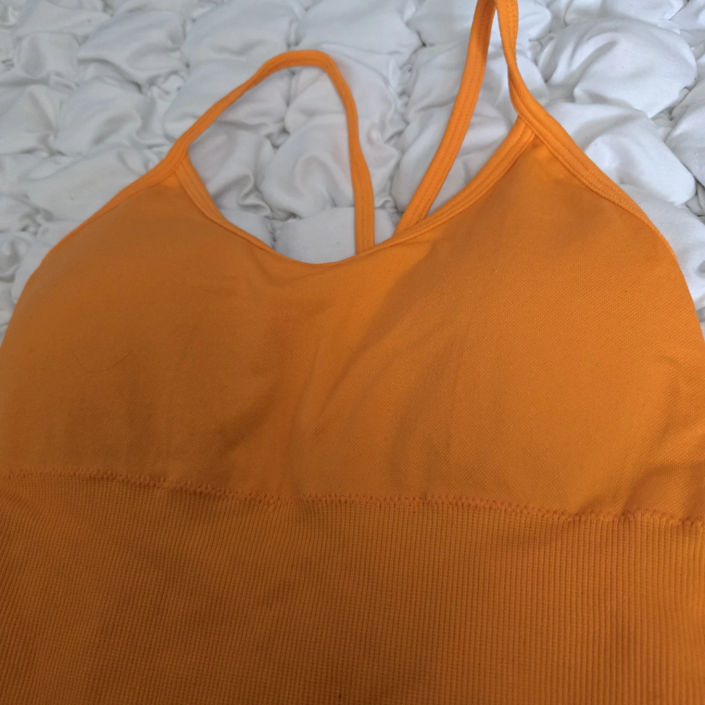 Orange Athletic Bodysuit - photo 3
