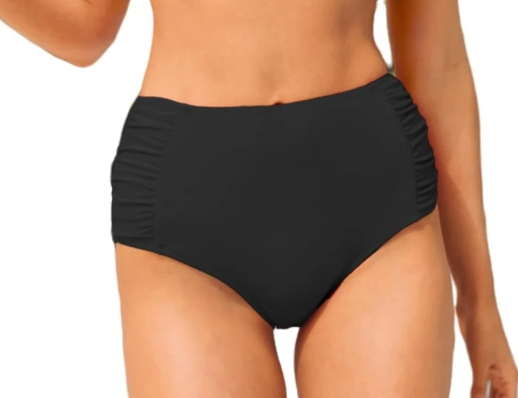 Black Halter Neck Bikini Set - photo 3