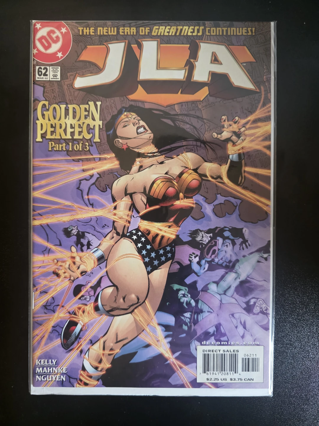 JLA Comic Book #62 - Golden Perfect Part 1 of 3