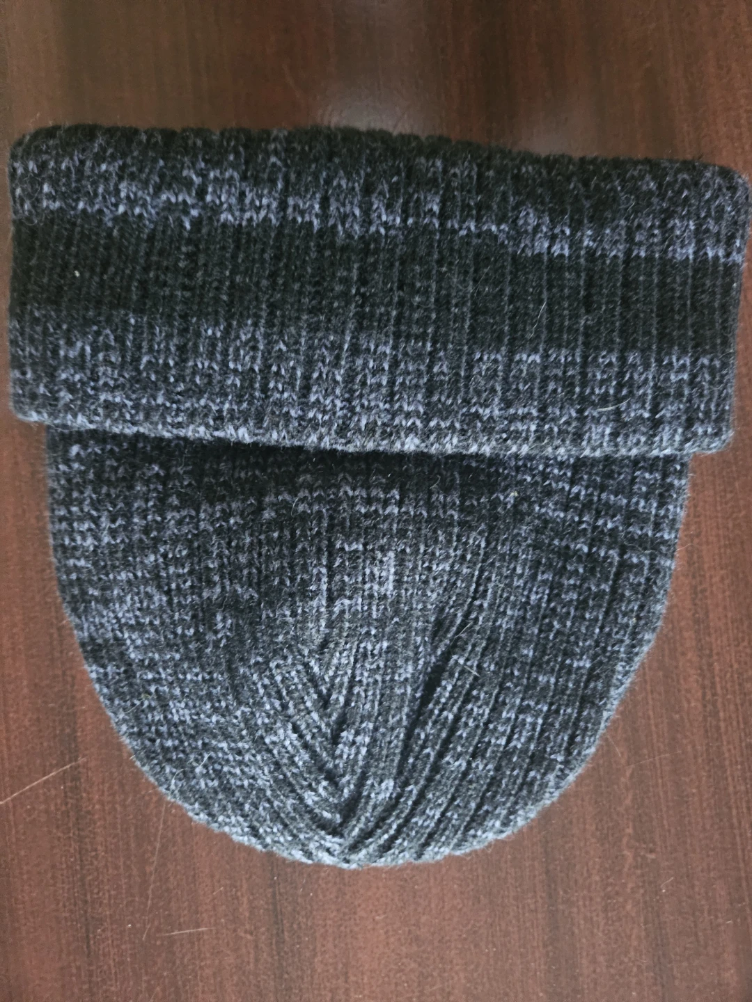 Dark Grey Knit Beanie